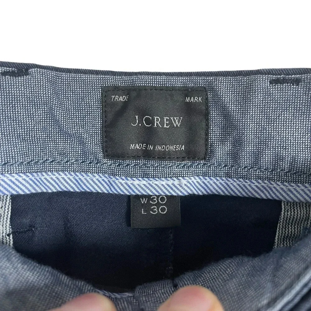 J. Crew Men’s Flex Chino Pants in Navy Size 30